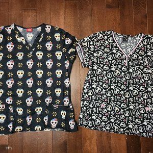 Halloween Scrub tops !